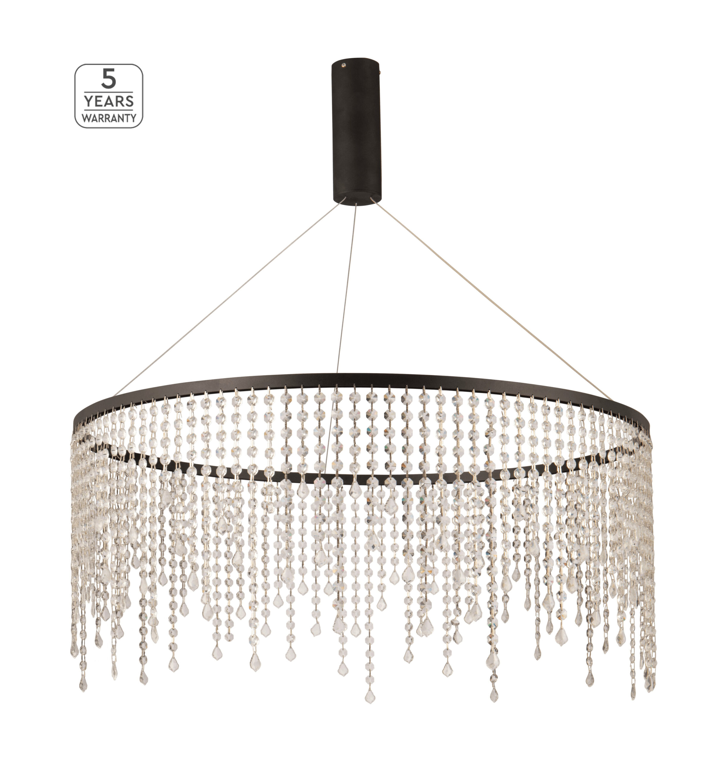 77-8137 SE LED 80 CRESCENDO PENDANT BLACK Γ5 - Image 1