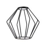 SE21-GM-4-BL2-GR1 ADEPT TUBE Gold Matt Pendant Black Metal Grid+ - Image 2