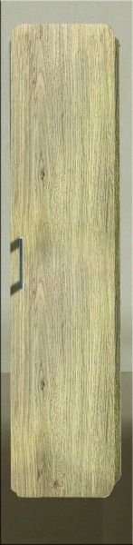80-2812 MEDIUM SIDE- ΚΡΕΜΑΣΤH ΡΑΦΙΕΡΑ PVC 28*12*120h BEIGE - Image 1