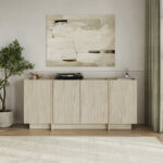 Μπουφές Dorma Megapap χρώμα travertine 180x45x80,2εκ. - Image 3