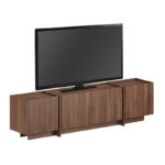 Έπιπλο τηλεόρασης Lowen Megapap χρώμα καρυδί milano 180x35x46,2εκ. - Image 6