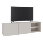Έπιπλο τηλεόρασης επιτοίχιο Conrad Megapap χρώμα sandstone 140x35x38εκ. - Image 3