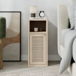Κομοδίνο Inca Megapap χρώμα light oak 25,2x32x60εκ. - Image 3