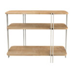 Κονσόλα Notus Megapap χρώμα sapphire oak 92x34,5x75εκ. - Image 4