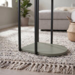 Τραπεζάκι βοηθητικό Roya Megapap χρώμα ash green 41,5x32x56εκ. - Image 4