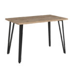 Τραπέζι Xana Megapap χρώμα sepet oak 120x70x77,5εκ. - Image 3