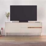 Έπιπλο τηλεόρασης Arch Megapap χρώμα sandstone 150x35x56,5εκ. - Image 3
