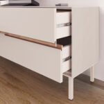 Έπιπλο τηλεόρασης Arch Megapap χρώμα sandstone 150x35x56,5εκ. - Image 4