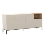 Μπουφές Cailin Megapap χρώμα sandstone - sepet oak 180x41,8x80εκ. - Image 4