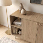Μπουφές Colia Megapap χρώμα sepet oak 150x44x80εκ. - Image 4