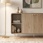 Μπουφές Colia Megapap χρώμα sepet oak 150x44x80εκ. - Image 5