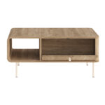 Τραπεζάκι σαλονιού Colia Megapap χρώμα sepet oak 90x60x40,4εκ. - Image 5