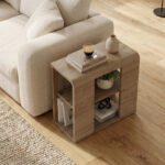 Τραπεζάκι βοηθητικό Colia Megapap χρώμα sepet oak 58x25x50εκ. - Image 2