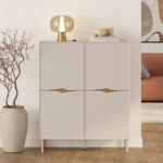 Μπουφές Marquise Megapap χρώμα sandstone 98x40x120εκ. - Image 3