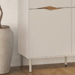 Μπουφές Marquise Megapap χρώμα sandstone 98x40x120εκ. - Image 5