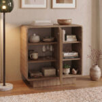 Μπουφές Rovel Megapap χρώμα sepet oak 80,3x39x80,4εκ. - Image 2