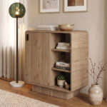 Μπουφές Rovel Megapap χρώμα sepet oak 80,3x39x80,4εκ. - Image 5