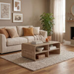 Τραπεζάκι σαλονιού Rovel Megapap χρώμα sepet oak 80,3x50x32,5εκ. - Image 5
