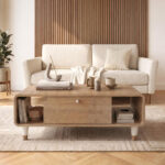 Τραπεζάκι σαλονιού Doro Megapap χρώμα sepet oak 100x60x34,6εκ. - Image 3