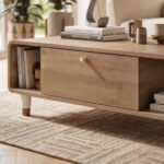 Τραπεζάκι σαλονιού Doro Megapap χρώμα sepet oak 100x60x34,6εκ. - Image 4