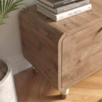 Έπιπλο τηλεόρασης Doro Megapap χρώμα sepet oak 150x34x41εκ. - Image 5