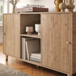 Μπουφές Doro Megapap χρώμα sepet oak 150,2x39x81εκ. - Image 4