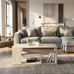 Τραπεζάκι σαλονιού Abdera Megapap χρώμα travertine 110x60x42εκ. - Image 7