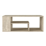 Τραπεζάκι σαλονιού Abdera Megapap χρώμα travertine 110x60x42εκ. - Image 8