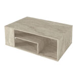 Τραπεζάκι σαλονιού Abdera Megapap χρώμα travertine 110x60x42εκ. - Image 9