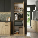 Έπιπλο κουζίνας Tuco 1 Megapap χρώμα sapphire oak 53,8x40x180εκ. - Image 4