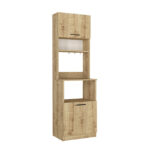 Έπιπλο κουζίνας Tuco 1 Megapap χρώμα sapphire oak 53,8x40x180εκ. - Image 7