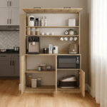 Έπιπλο κουζίνας Tuco 3 Megapap χρώμα sapphire oak 123,8x40x180εκ. - Image 3