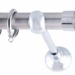 Κουρτινόξυλο Φ25 Diva Inox