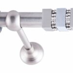 Κουρτινόξυλο Φ25 Lego Strass Inox