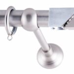 Κουρτινόξυλο Φ25 Polis Strass Inox