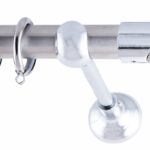Κουρτινόξυλο Φ25 Retro Inox