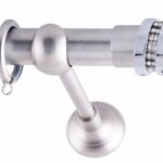 Κουρτινόξυλο Φ25 Three Rings Strass Inox