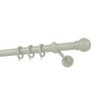 Κουρτινόξυλο Φ25 Zogometal CP0058 Γκρι