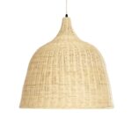 GLOBOSTAR® BAHAMAS 01370 Boho Κρεμαστό Φωτιστικό Οροφής με Ντουί 1 x E27 AC 220-240V IP20 - Μπεζ - Μ60 x Π60 x Υ60cm - Image 5