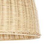 GLOBOSTAR® BAHAMAS 01370 Boho Κρεμαστό Φωτιστικό Οροφής με Ντουί 1 x E27 AC 220-240V IP20 - Μπεζ - Μ60 x Π60 x Υ60cm - Image 9