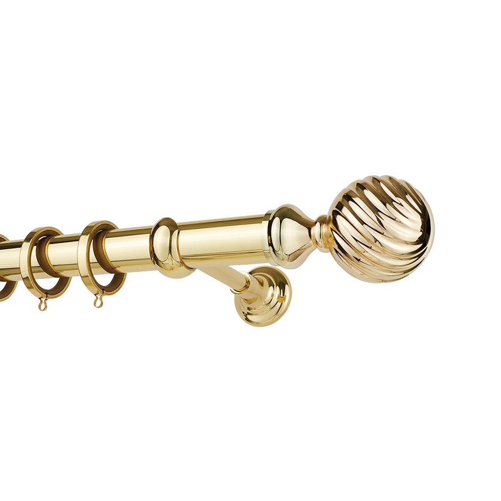 0428g-35-classique-collection Κουρτινόξυλο Φ35 Zogometal CL0428 Χρυσό Γυαλιστερό - Image 1