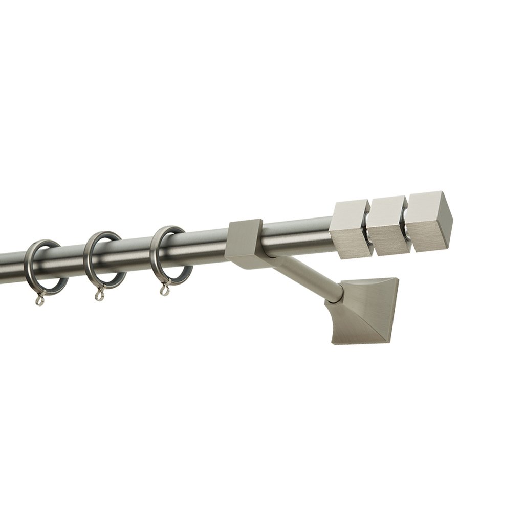 0473nmch-25-prestige-collection Κουρτινόξυλο Φ25 Zogometal PR0473 Νίκελ Ματ / Χρώμιο - Image 1