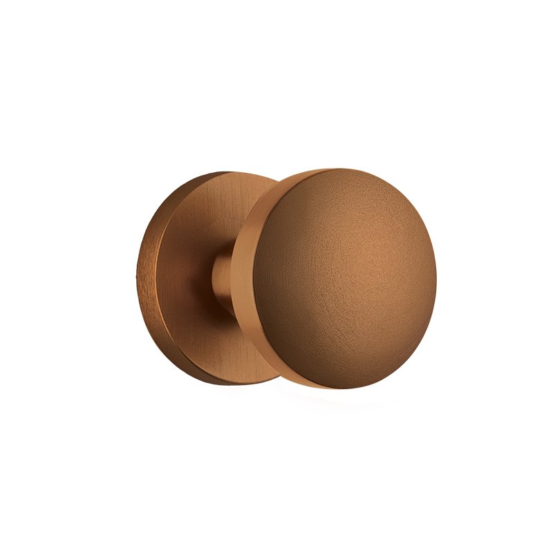 08.2241.04PZ.0064 Πόμολο Πόρτας Ζωγομετάλ 2241 Copper Aged - Image 1
