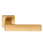 Πόμολο Πόρτας Ζωγομετάλ 2252 Vintage Gold με Slim Ροζέτα
