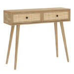 Κονσόλα Oslo pakoworld sonoma 100x29x81εκ - Image 2