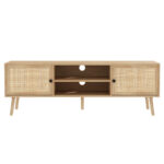 Έπιπλο τηλεόρασης Oslo pakoworld sonoma 150x39x49εκ - Image 4