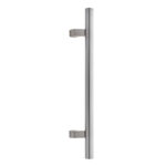 Λαβή Εξώπορτας Zogometal 0358 0618 Νίκελ Ματ / Inox Ματ
