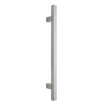 Λαβή Εξώπορτας Zogometal 0369 0618 Νίκελ Ματ / Inox Ματ