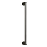 Λαβή Εξώπορτας Zogometal 3032 8618 Μαύρο S.T. / Inox Ματ