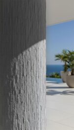 PANEL 111040 (ΚΙΒ 10ΤΜΧ) ΕΥΚΑΜΠΤΗΣ ΠΕΤΡΑΣ 600/1200mm MURETTO STONE LIGHT GREY NewPlan - Image 2